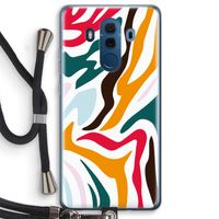 Colored Zebra: Huawei Mate 10 Pro Transparant Hoesje met koord