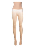 Wolford Fatal high-waisted tights - Tons neutres