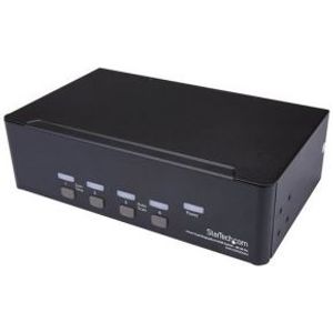 StarTech.com 4 poorts Dual DisplayPort KVM switch 4K 60Hz