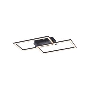 Paul Neuhaus Zwarte plafonnièreIven met led - 14692-18