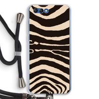 Arizona Zebra: Honor 10 Transparant Hoesje met koord