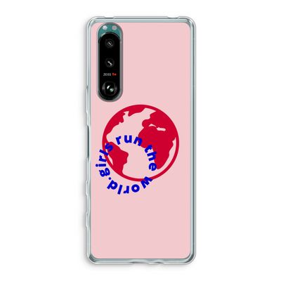 Run The World: Sony Xperia 5 III Transparant Hoesje