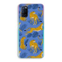 Luipaard: Oppo A92 Transparant Hoesje