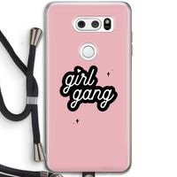 Girl Gang: LG V30 Transparant Hoesje met koord