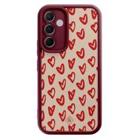 Samsung Galaxy A55 rode case - Sweet hearts