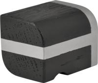 Formani meubelknop Piet Boon TWO PB22M - mat RVS/eikenhout zwart Formani meubelknop Piet Boon TWO PB22M - mat RVS/eikenhout zwart