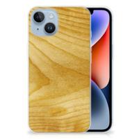Apple iPhone 14 | Bumper Hoesje | Licht Hout