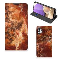 Samsung Galaxy A32 5G | Standcase | Marmer Bruin