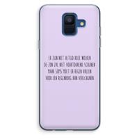 Regenboog: Samsung Galaxy A6 (2018) Transparant Hoesje