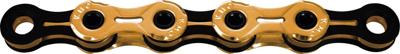 KMC ketting "x11sl" chain x11sl ti-n gold/black waxed