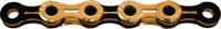 KMC ketting "x11sl" chain x11sl ti-n gold/black waxed