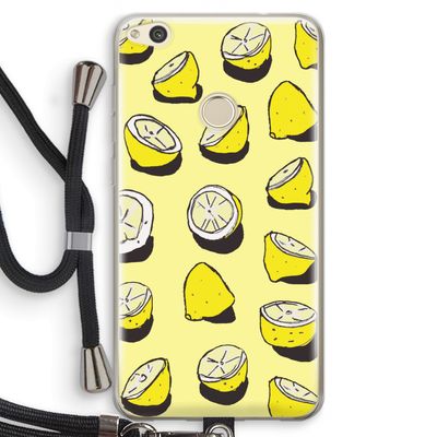 When Life Gives You Lemons...: Huawei Ascend P8 Lite (2017) Transparant Hoesje met koord