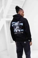 Jorcustom Angel 2.0 Oversized Hoodie Heren Zwart - Maat S - Kleur: Zwart | Soccerfanshop
