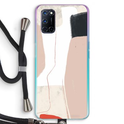 Lava: Oppo A72 Transparant Hoesje met koord