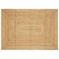 Tapijt Beige 240 x 340 cm Jute