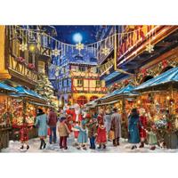 The Magic of the Christmas Market Puzzel 1500 stukjes