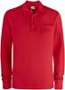 Clique 028235 Basic Polo LS Pocket - Rood - S