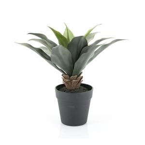 By-Boo Kunstplant Agave 35cm hoog - Groen