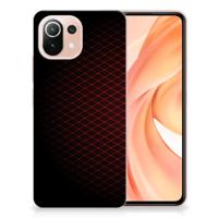 Xiaomi Mi 11 Lite | 11 Lite 5G NE | TPU bumper | Geruit Rood