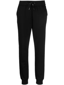 Armani Exchange pantalon de jogging à lien de resserrage - Noir