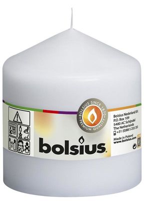 Bolsius Stompkaars 100/98 wit (1 st)