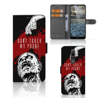 Nokia 2.4 Portemonnee Hoesje Zombie Blood - thumbnail