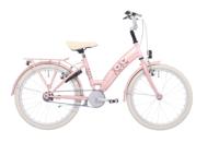 Bikefun Kinderfiets lots of love 20 inch met remnaaf - mahogany roze