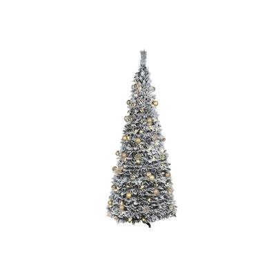 Kerstboom Home ESPRIT Gouden PVC Besneeuwd