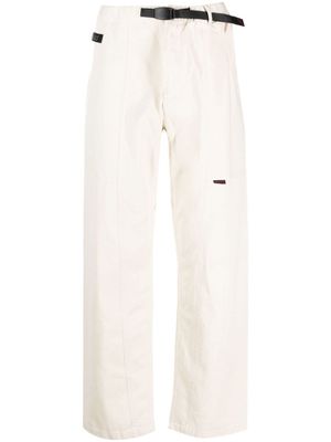 Gramicci pantalon droit à détail de boucle - Tons neutres