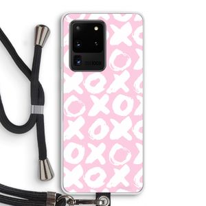 XOXO: Samsung Galaxy S20 Ultra Transparant Hoesje met koord