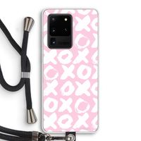 XOXO: Samsung Galaxy S20 Ultra Transparant Hoesje met koord