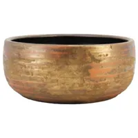 Schaal funchal d29h14cm goud
