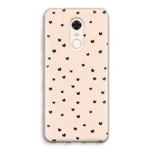 Kleine kattenkopjes: Xiaomi Redmi 5 Transparant Hoesje