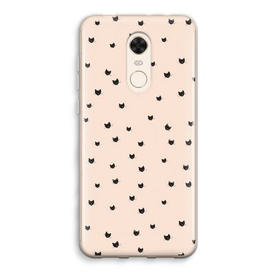 Kleine kattenkopjes: Xiaomi Redmi 5 Transparant Hoesje