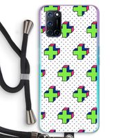 8-bit N°10: Oppo A52 Transparant Hoesje met koord