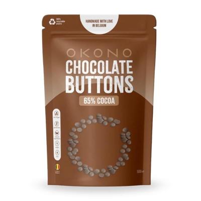 OKONO Chocolade Druppels Puur (500 gr)
