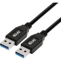 club3D USB-kabel 0.5 m Zwart CAC-1409