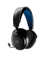 Steelseries Arctis Nova 7P Headset Bedraad en draadloos Hoofdband Gamen USB Type-C Bluetooth Zwart, Blauw - thumbnail