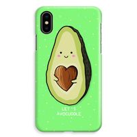 Avocuddle: iPhone XS Max Volledig Geprint Hoesje