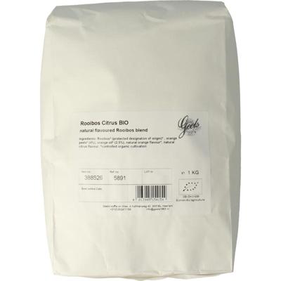 Geels rooibos citrus
