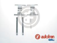 Accessoireset, schijfremblok AUTOFREN SEINSA, Inbouwplaats: Achteras: , u.a. für Audi, Porsche, VW