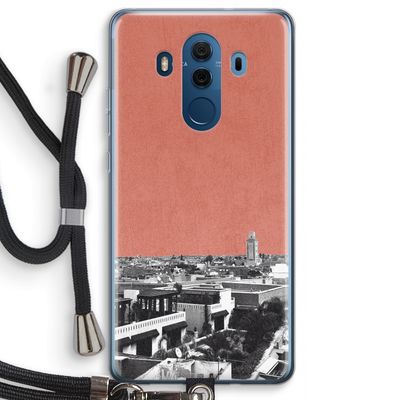 Marrakech Skyline : Huawei Mate 10 Pro Transparant Hoesje met koord