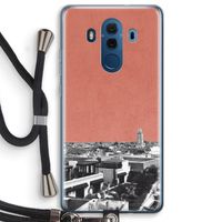 Marrakech Skyline : Huawei Mate 10 Pro Transparant Hoesje met koord