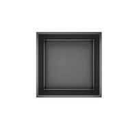 Inbouwnis BWS Colorato 30,5x30,5x10 cm Gunmetal Grijs - thumbnail
