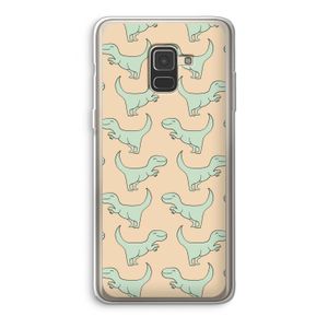 Dinos: Samsung Galaxy A8 (2018) Transparant Hoesje