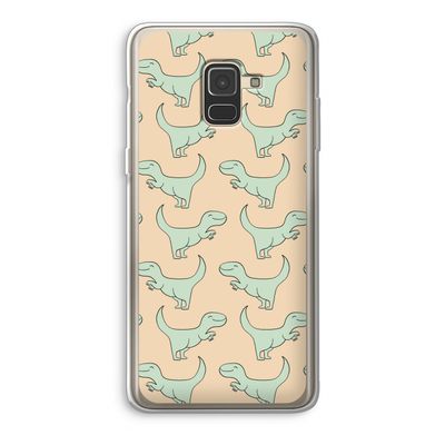 Dinos: Samsung Galaxy A8 (2018) Transparant Hoesje
