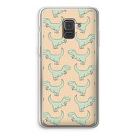 Dinos: Samsung Galaxy A8 (2018) Transparant Hoesje
