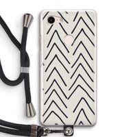 Marrakech Arrows: Pixel 3 Transparant Hoesje met koord