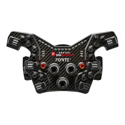 Asetek SimSports - Forte Formula Button Box (Black, Aluminum)