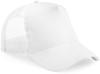 Beechfield CB640B Junior Snapback Trucker - White/White - One Size